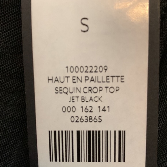 LAST CHANCE - Dynamite Sequence Crop Top - Picture 7 of 12